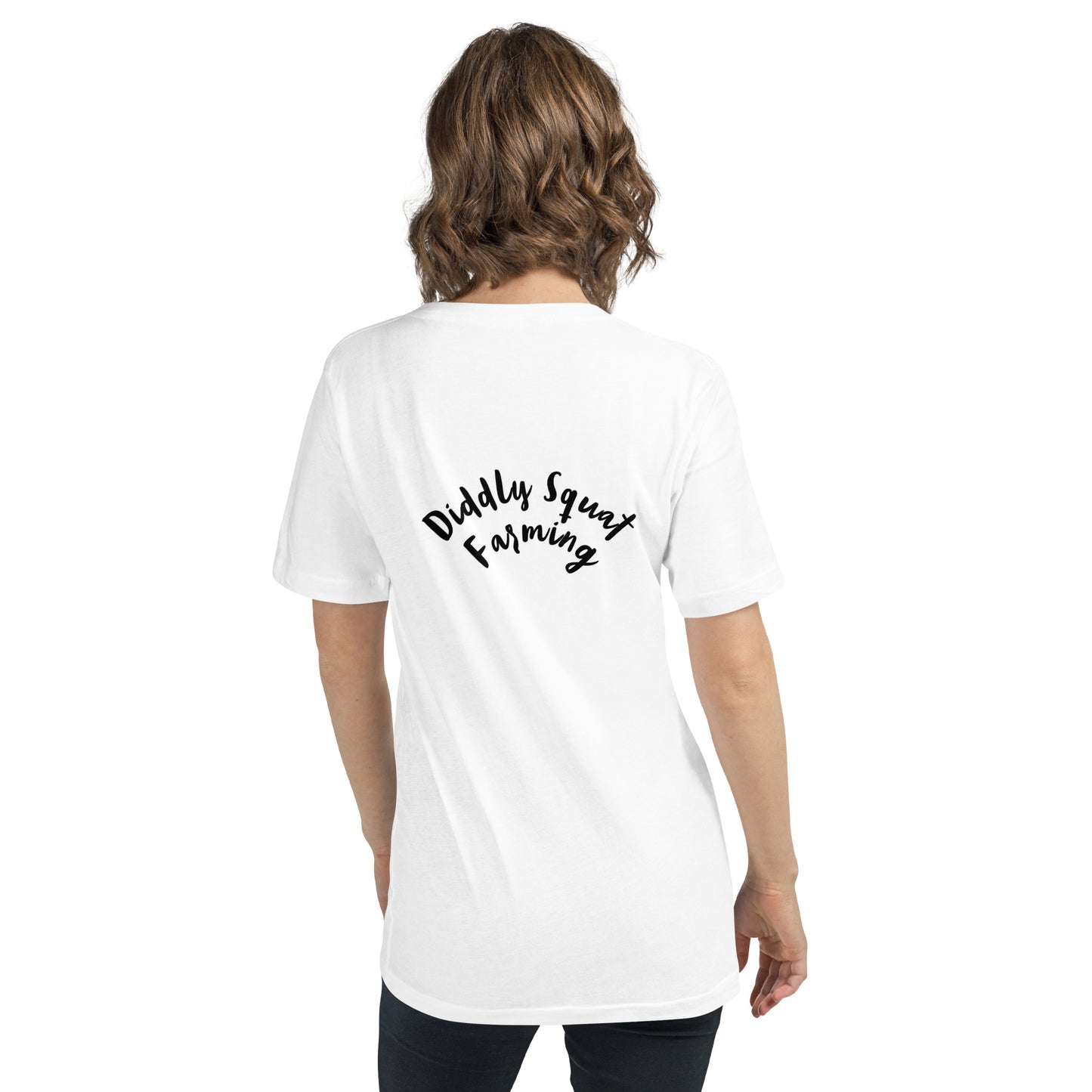 Unisex Short Sleeve V-Neck T-Shirt