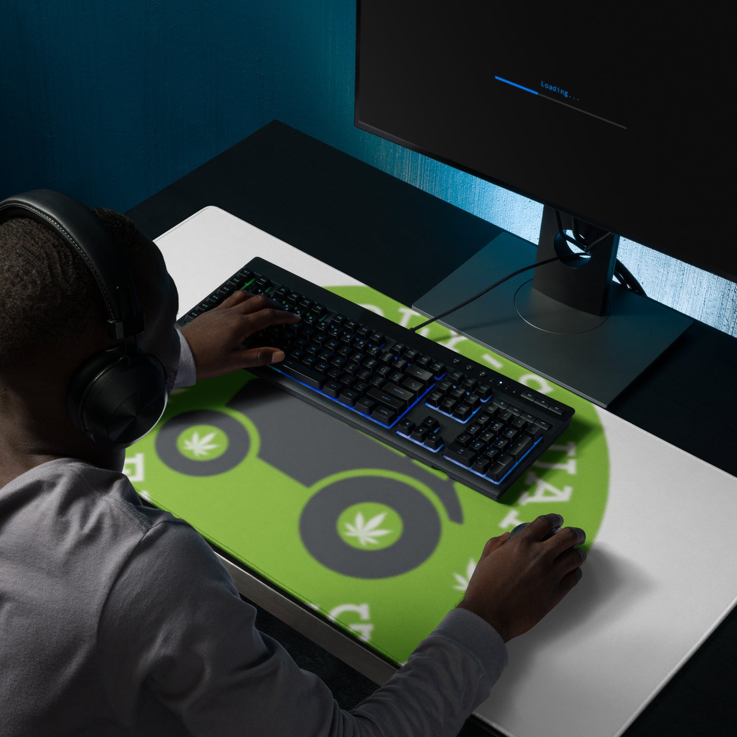 Gaming mouse pad